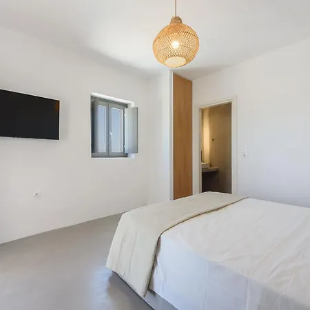 Luxury White Stone Paros Dom wakacyjny